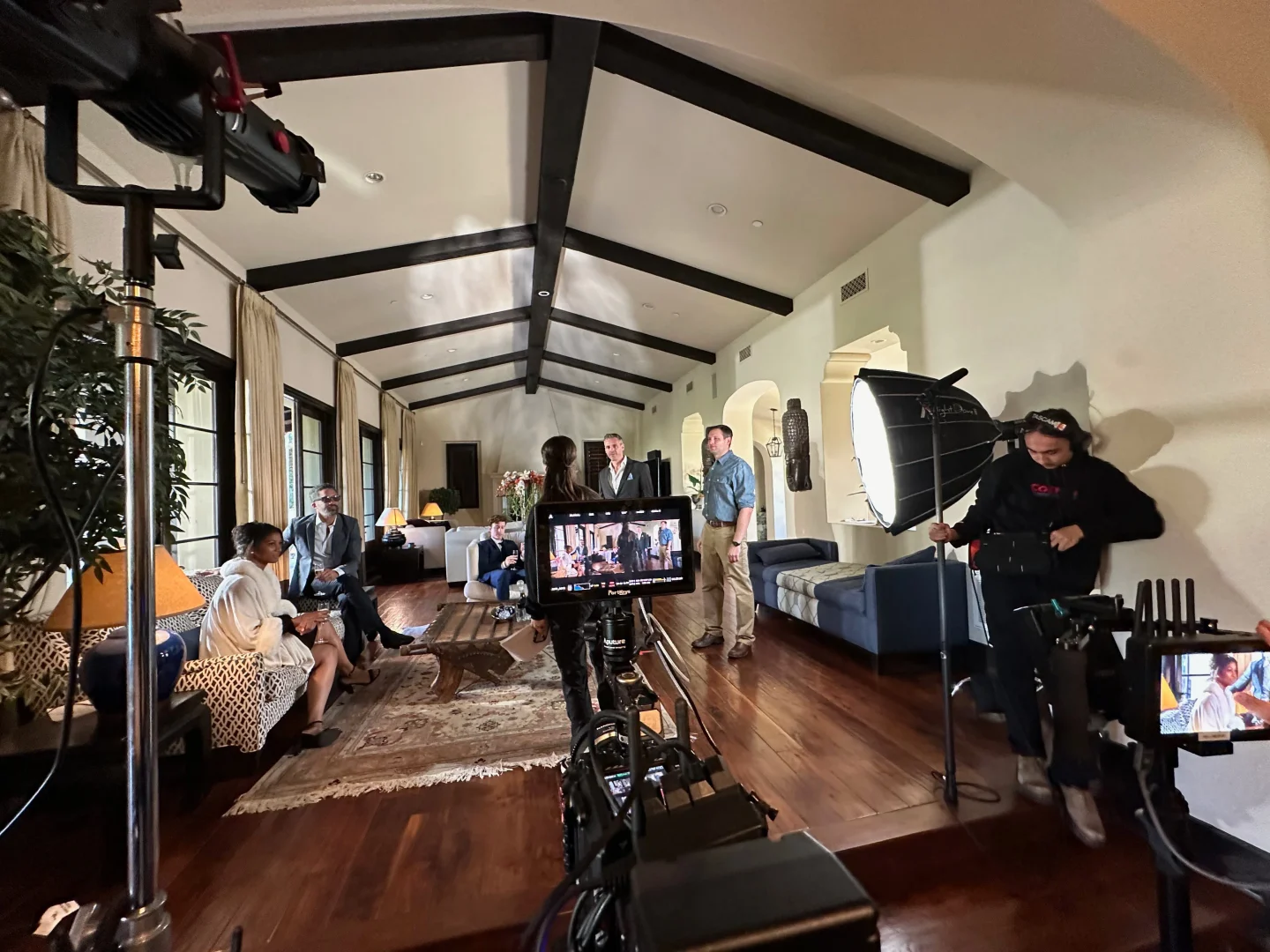 The Manor Episode 1 behind the scenes