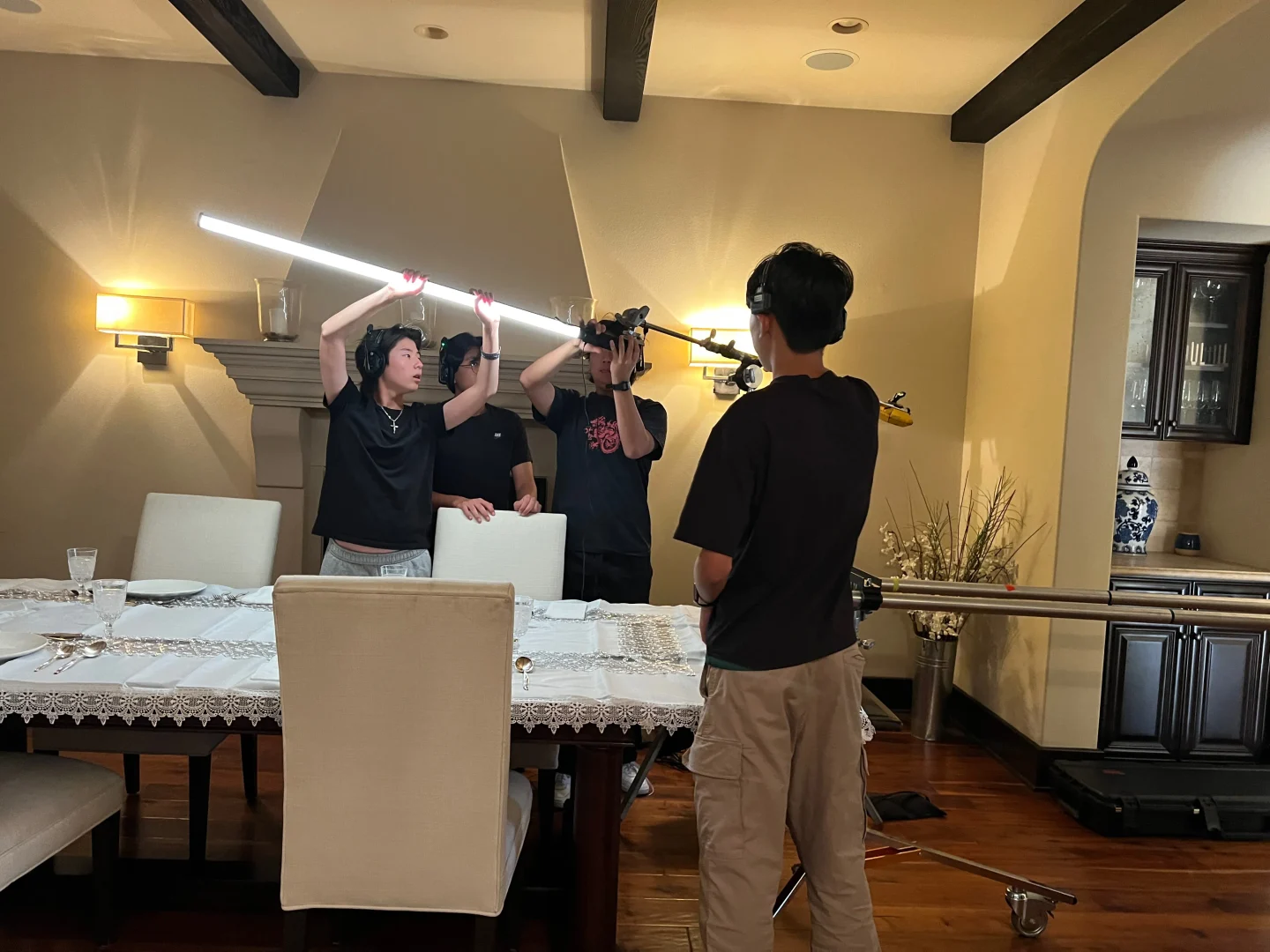 The Manor Episode 1 behind the scenes
