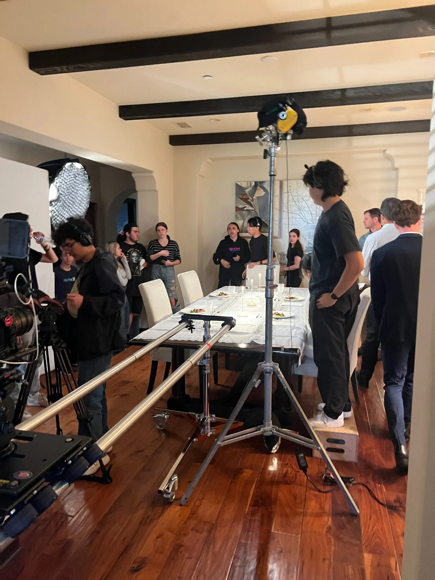 The Manor Episode 1 behind the scenes