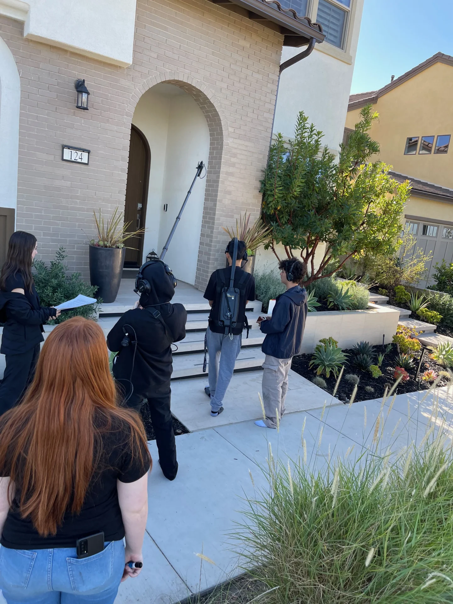 The Manor Episode 1 behind the scenes