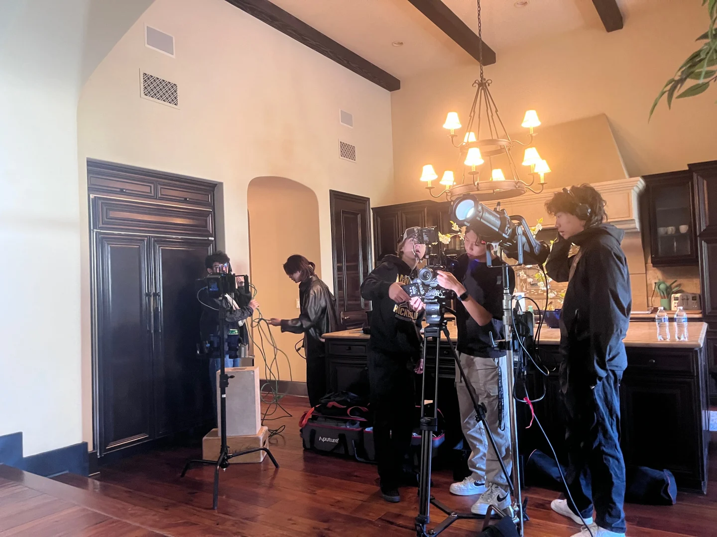 The Manor Episode 1 behind the scenes