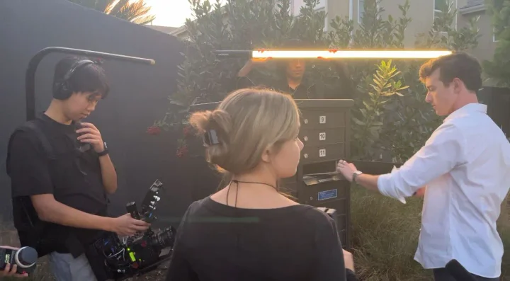 The Manor Episode 1 behind the scenes