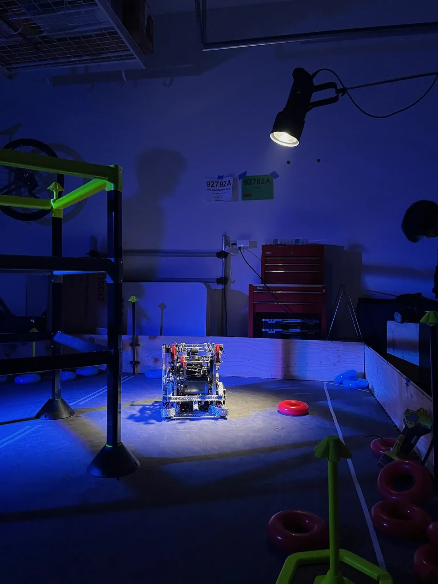 VEX Robotics High Stakes Early Season Reveal behind the scenes