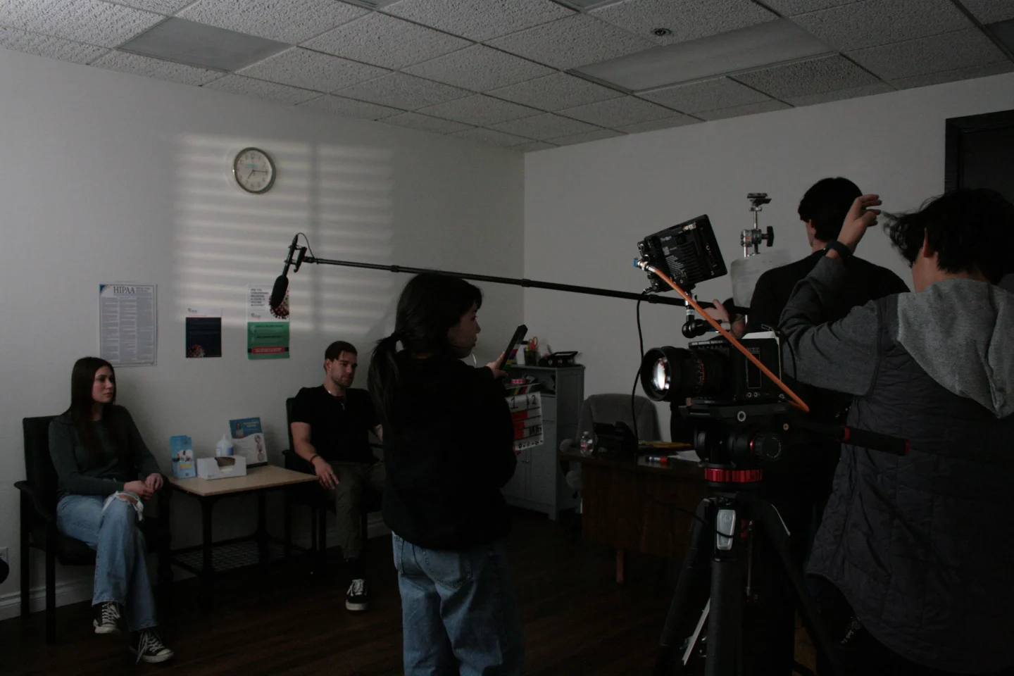 Waiting Room behind the scenes