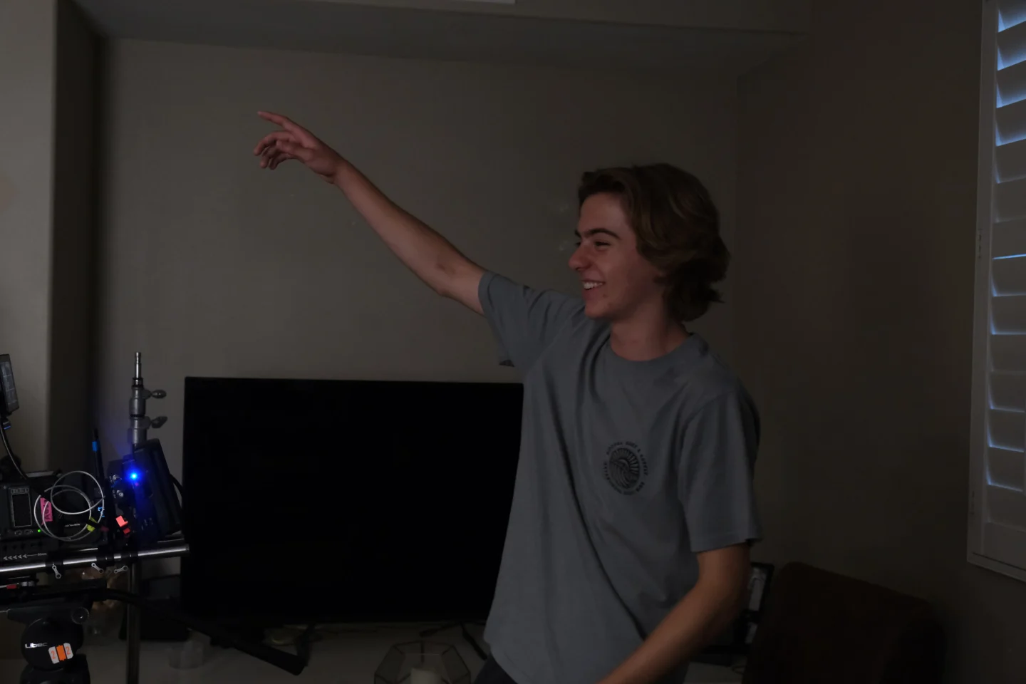 My Roommate is a Filmmaker behind the scenes