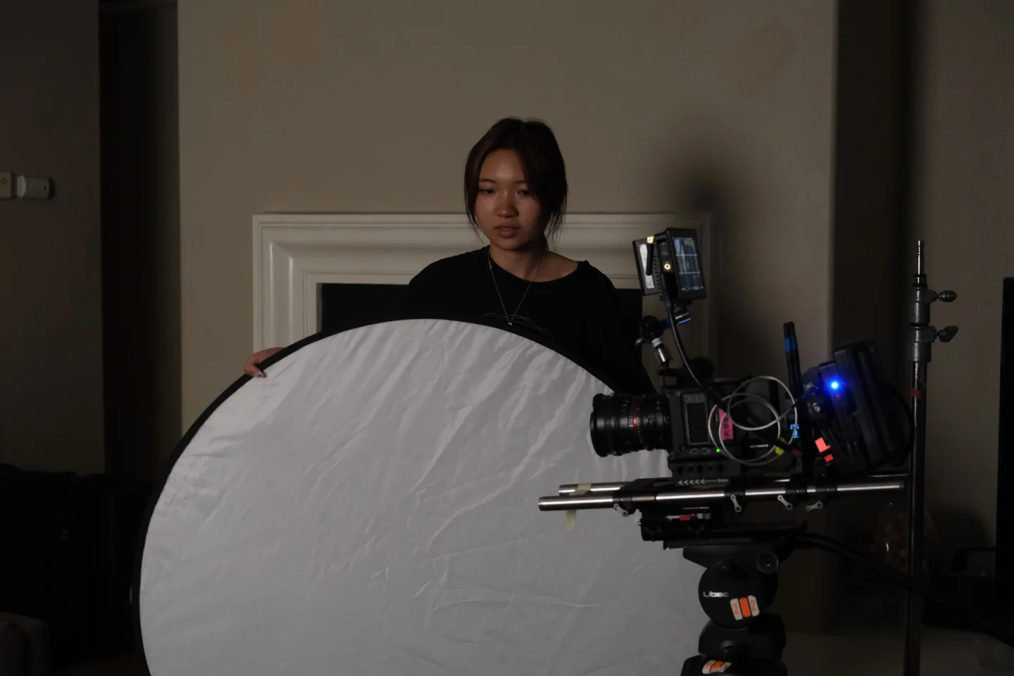 My Roommate is a Filmmaker behind the scenes